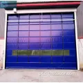 Porta de empilhamento rápido de PVC automático